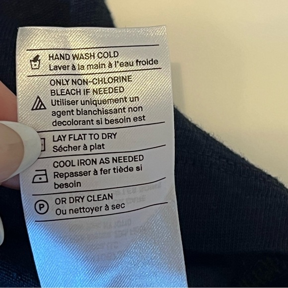 Vince 100%Linen navy blue Tshirt, short sleeve, round neckline size M women’s - Picture 9 of 10